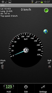 GPS Speedometer & Flashlight截图