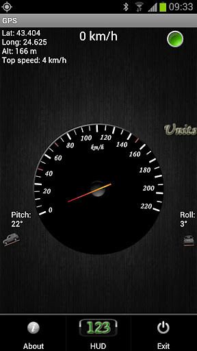 GPS Speedometer & Flashlight截图5