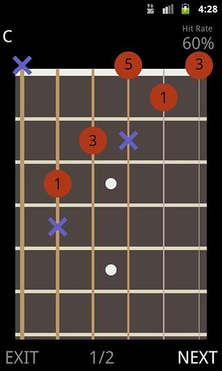 Learn Guitar Chords LITE 1.5截图2