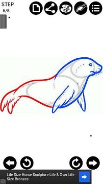 如何绘制海洋动物 How...截图
