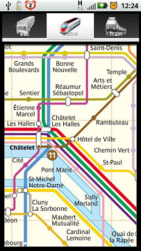 巴黎旅行必备城市地图截图1