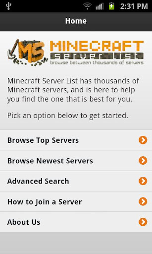 Minecraft Server List截图5