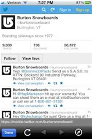 Burton Snowboards截图6