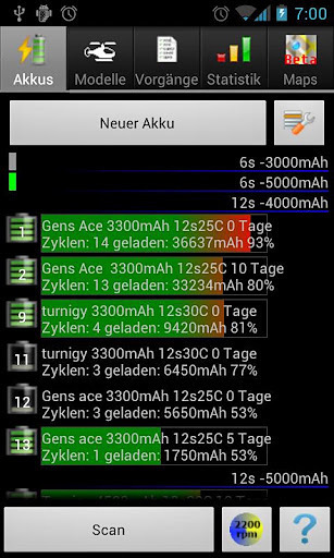 RC-Log Lipo &amp; Flightlog截图5