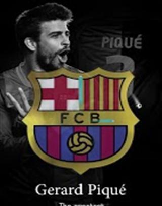 Barcelona Pique HD Clock LWP截图1