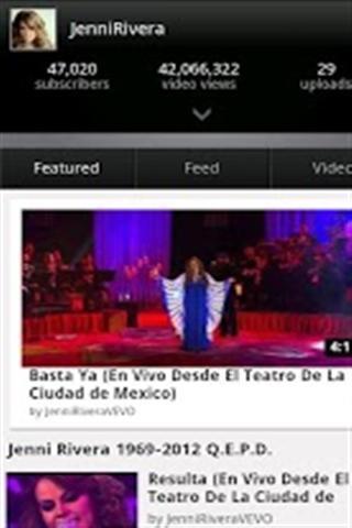 jenni rivera fanclub截图2