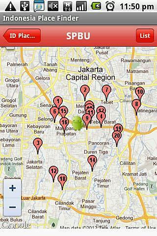 Indonesia Place Finder截图2