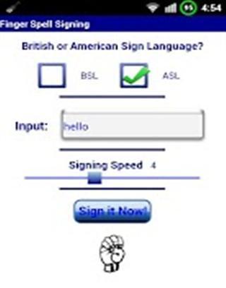 Finger Spell Signing截图4