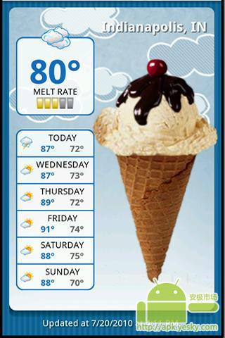 冰淇淋天气截图1