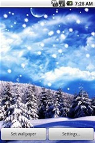 冬季雪景动态壁纸截图3