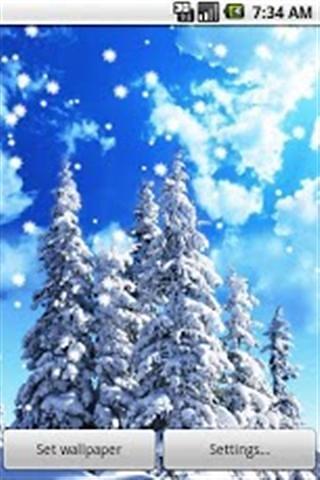 冬季雪景动态壁纸截图4