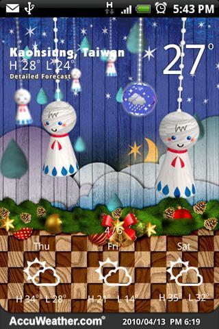 9s-Weather Theme+(庆圣诞)截图3