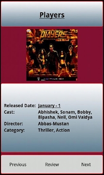 Bollywood Calendar 2012截图