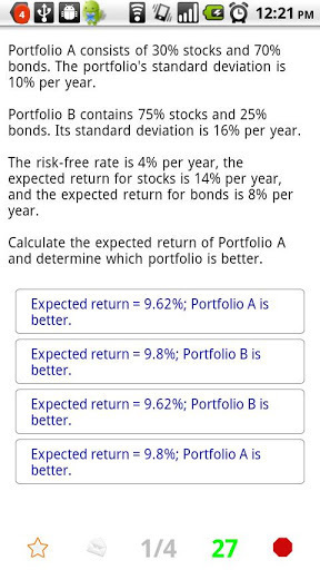 Allen CFA&reg; Exam Prep TestBank截图4