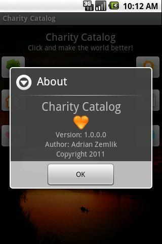 Charity Catalog截图2