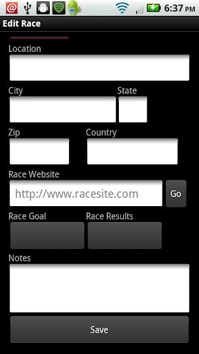 My Race Calendar截图3