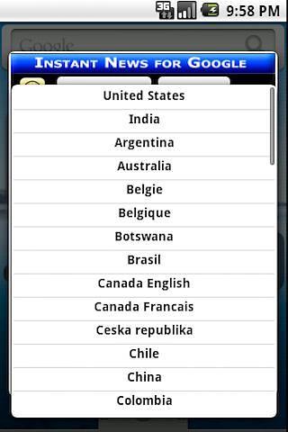 Instant News for Google截图1