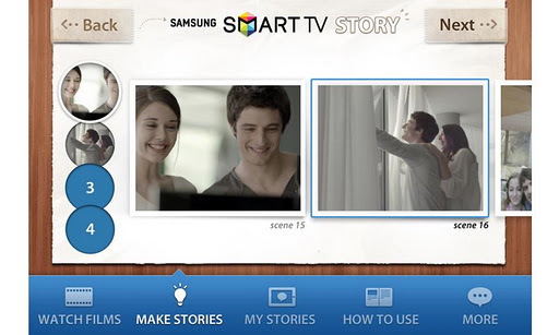 SAMSUNG SMART TV STORY APP截图1