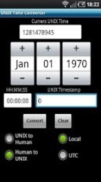 UNIX Time Converter截图