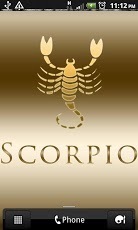 Scorpio Zodiac Gold WP截图2