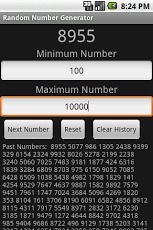 Pseudo Random Number Generator截图2