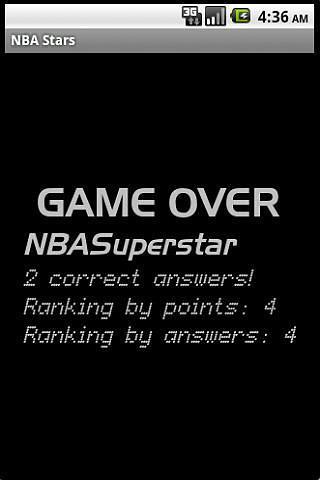 NBA Stars Trivia截图3