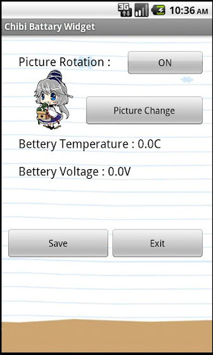 Chibi Battery Widget (Free)截图3