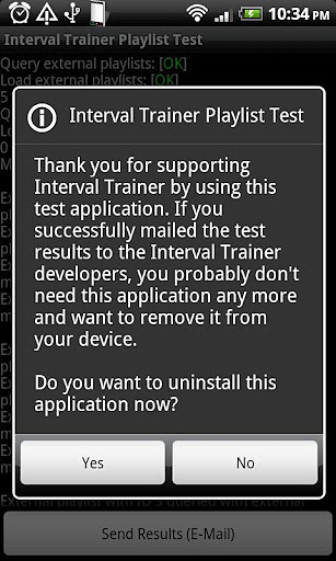 Interval Trainer Playlist Test截图2