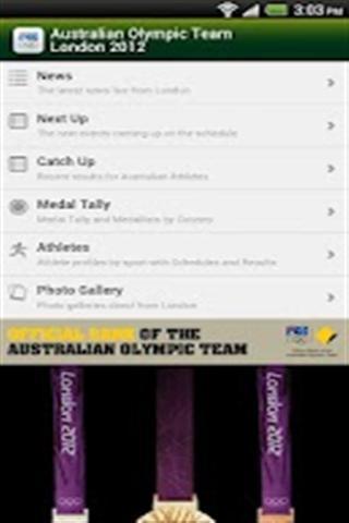 澳大利亚奥运团队2012截图1