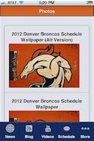 Denver Broncos News & Schedule截图3