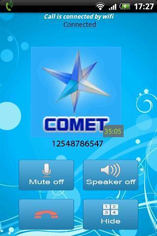 Comet Android Dialer截图2