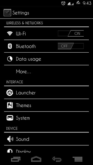 DarkICE CM9-AOKP Theme FREE截图4