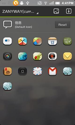 ZANYWAY GO Launcher Theme截图1