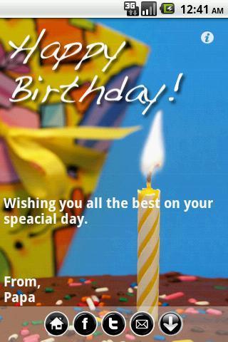 Mobile Birthday Cards截图2