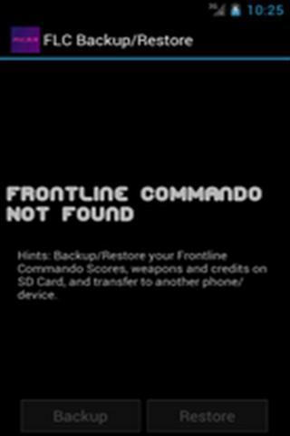 Frontline Commando Backup截图2