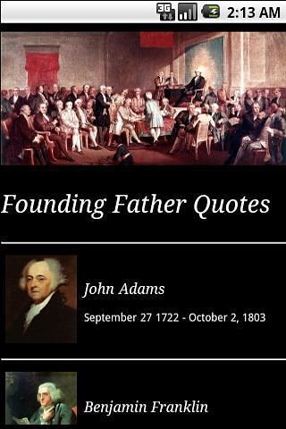 Founding Father Quotes截图1