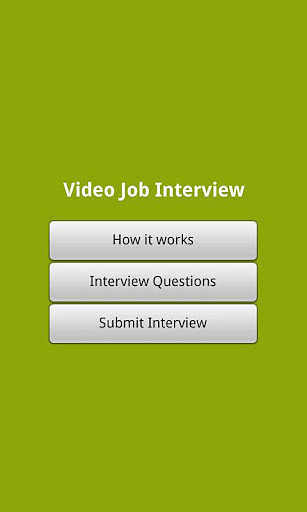 Job Ready - Video Interview截图1