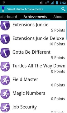 Visual Studio Achievements截图