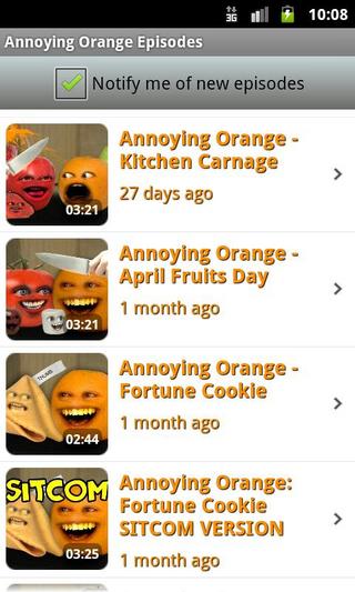 Annoying Orange Episodes截图2