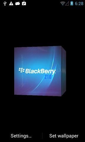 Smart Blackberry Z10 Cube LWP HD截图2