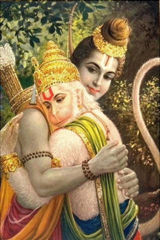 Rama & Hanuman Live Wallpaper截图1