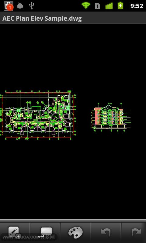 AutoCAD WS 绘图工具截图1