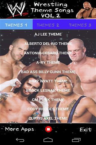 Wrestling Themes 2截图1