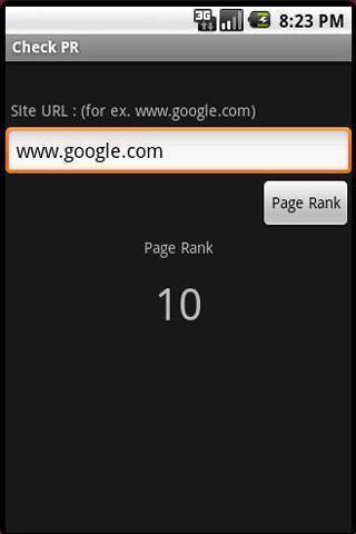 SEO - Page Rank截图2