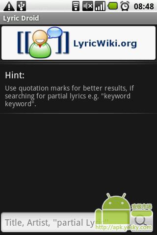 Lyric Droid截图2