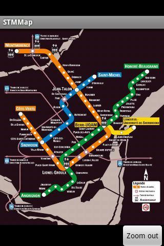 STM Metro Map截图1