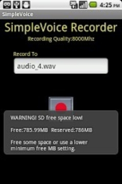SimpleVoice Audio Recorder截图