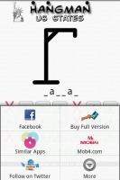 Hangman US States 截图2