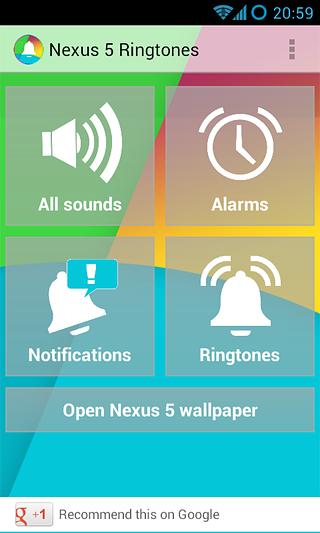 Nexus 5 Kitkat Ringtones截图5