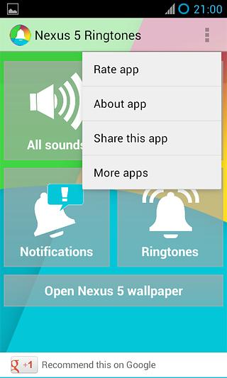 Nexus 5 Kitkat Ringtones截图6